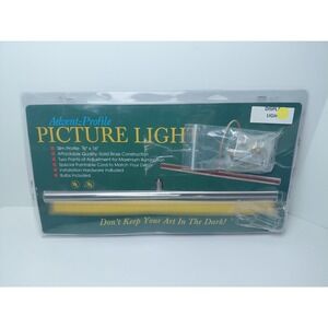 Advent Profile 16" Picture Light Satin Nickel APR16-52 House Troy Wall Install